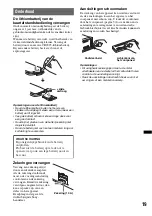 Preview for 107 page of Sony CDX-GT45IP Operating Instructions Manual