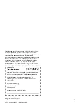 Preview for 112 page of Sony CDX-GT45IP Operating Instructions Manual