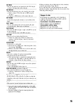 Preview for 19 page of Sony CDX-GT460US Operating Instructions Manual