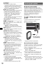 Preview for 30 page of Sony CDX-GT460US Operating Instructions Manual