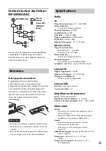 Предварительный просмотр 71 страницы Sony CDX-GT470UM Operating Instructions Manual