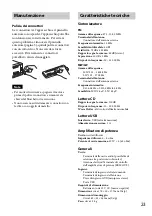 Предварительный просмотр 97 страницы Sony CDX-GT470UM Operating Instructions Manual