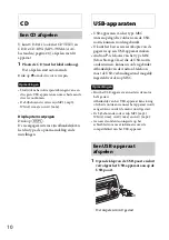 Предварительный просмотр 110 страницы Sony CDX-GT470UM Operating Instructions Manual