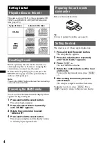 Preview for 5 page of Sony CDX-GT480U Operating Instructions Manual