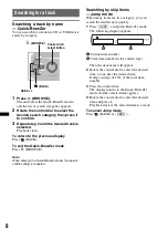 Preview for 9 page of Sony CDX-GT480U Operating Instructions Manual