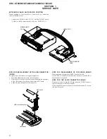 Предварительный просмотр 4 страницы Sony CDX-GT480U Service Manual