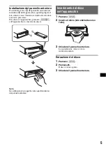 Предварительный просмотр 63 страницы Sony CDX-GT500 - Fm/am Compact Disc Player Operating Instructions Manual