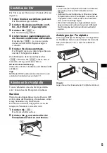 Предварительный просмотр 27 страницы Sony CDX-GT50UI Operating Instructions Manual