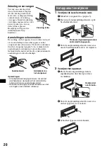 Предварительный просмотр 116 страницы Sony CDX-GT50UI Operating Instructions Manual