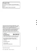 Предварительный просмотр 148 страницы Sony CDX-GT50UI Operating Instructions Manual