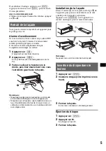 Preview for 23 page of Sony CDX-GT510 - Fm-am Compact Disc Player Operating Instructions Manual