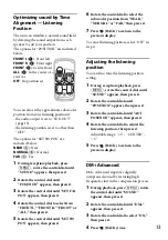 Preview for 13 page of Sony CDX-GT520U Operating Instructions Manual