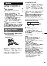 Предварительный просмотр 39 страницы Sony CDX-GT540UI Operating Instructions Manual