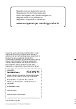 Предварительный просмотр 132 страницы Sony CDX-GT540UI Operating Instructions Manual