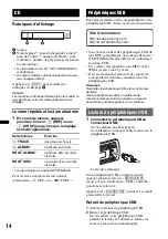 Предварительный просмотр 38 страницы Sony CDX-GT54UIW - Cd Receiver Mp3/wma/aac Player Operating Instructions Manual