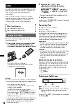 Предварительный просмотр 40 страницы Sony CDX-GT54UIW - Cd Receiver Mp3/wma/aac Player Operating Instructions Manual