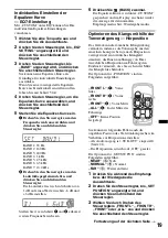 Предварительный просмотр 45 страницы Sony CDX-GT550UI  (CDX-GT550UI) Operating Instructions Manual