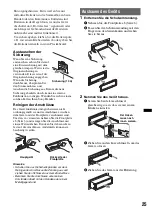 Предварительный просмотр 51 страницы Sony CDX-GT550UI  (CDX-GT550UI) Operating Instructions Manual