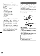 Предварительный просмотр 106 страницы Sony CDX-GT550UI  (CDX-GT550UI) Operating Instructions Manual