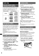 Предварительный просмотр 116 страницы Sony CDX-GT550UI  (CDX-GT550UI) Operating Instructions Manual