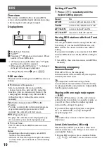 Предварительный просмотр 10 страницы Sony CDX-GT55IP Operating Instructions Manual