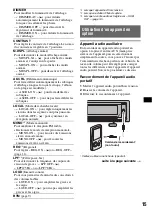 Предварительный просмотр 61 страницы Sony CDX-GT55IP Operating Instructions Manual