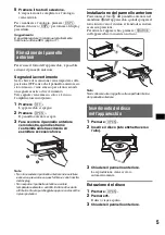 Предварительный просмотр 75 страницы Sony CDX-GT55IP Operating Instructions Manual