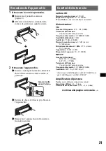 Предварительный просмотр 91 страницы Sony CDX-GT55IP Operating Instructions Manual