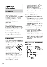 Предварительный просмотр 20 страницы Sony CDX-GT560UI Operating Instructions Manual