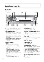 Предварительный просмотр 6 страницы Sony CDX-GT565UP Operating Instructions Manual