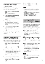 Preview for 13 page of Sony CDX-GT565UV Operating Instructions Manual