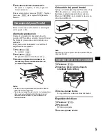 Предварительный просмотр 21 страницы Sony CDX-GT570 Operating Instructions Manual