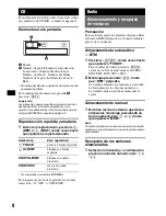 Предварительный просмотр 24 страницы Sony CDX-GT570 Operating Instructions Manual