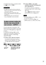 Preview for 135 page of Sony CDX-GT570UI Operating Instructions Manual