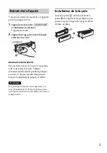 Предварительный просмотр 33 страницы Sony CDX-GT57UP Operating Instructions Manual