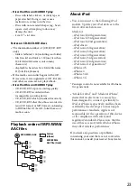 Предварительный просмотр 23 страницы Sony CDX-GT57UPW Operating Instructions Manual