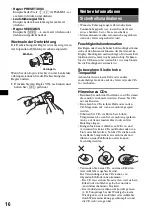 Preview for 36 page of Sony CDX-GT610U Operating Instructions Manual