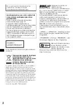 Предварительный просмотр 46 страницы Sony CDX-GT610U Operating Instructions Manual