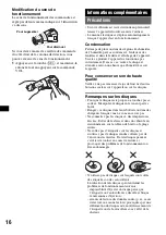 Preview for 60 page of Sony CDX-GT610U Operating Instructions Manual