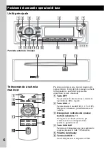 Preview for 74 page of Sony CDX-GT610U Operating Instructions Manual