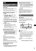 Preview for 77 page of Sony CDX-GT610U Operating Instructions Manual