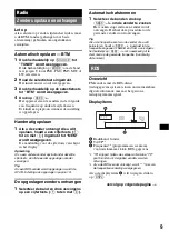 Preview for 99 page of Sony CDX-GT610U Operating Instructions Manual