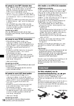 Preview for 108 page of Sony CDX-GT610U Operating Instructions Manual