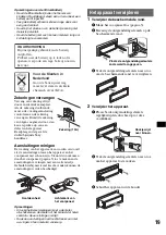 Предварительный просмотр 109 страницы Sony CDX-GT610U Operating Instructions Manual