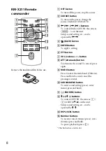 Preview for 8 page of Sony CDX-GT610UG Operating Instructions Manual