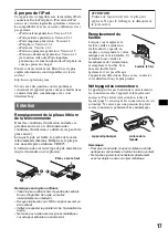 Preview for 37 page of Sony CDX-GT610UI - Cd Receiver With Ipod Connection Operating Instructions Manual