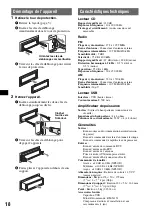 Предварительный просмотр 38 страницы Sony CDX-GT610UI - Cd Receiver With Ipod Connection Operating Instructions Manual