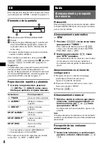 Preview for 28 page of Sony CDX-GT61UI - Cd Receiver With Ipod Connection Operating Instructions Manual