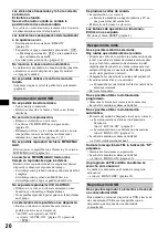 Preview for 40 page of Sony CDX-GT61UI - Cd Receiver With Ipod Connection Operating Instructions Manual