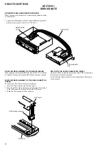 Preview for 4 page of Sony CDX-GT61UI - Cd Receiver With Ipod Connection Service Manual